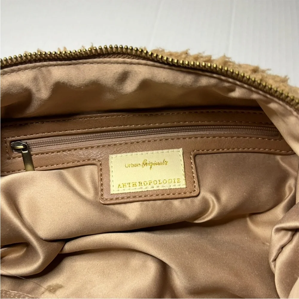Anthropologie Sherpa Crossbody Bag
